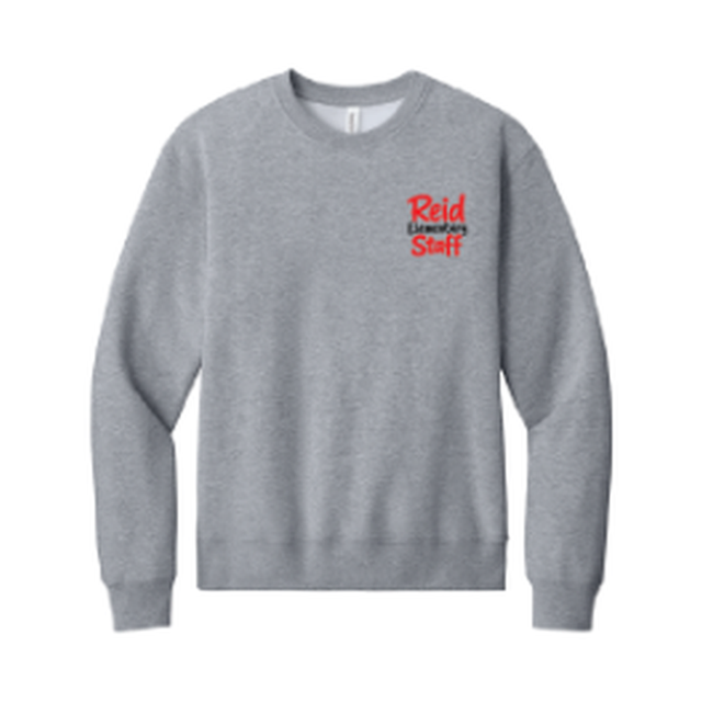 BC4711 — Grey — original Reid Staff logo and individual garment view